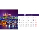 Calendar de birou cu capitale 2025