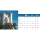 Calendar de birou cu castele 2024