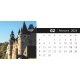 Calendar de birou cu castele 2023