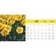 Calendar de birou cu flori 2024