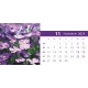 Calendar de birou cu flori 2024
