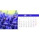 Calendar de birou cu flori 2025