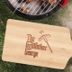 Tocator lemn personalizat - The grillfather 35x16 cm