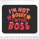 Mouse pad dreptunghiular - I'm the Boss