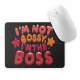 Mouse pad dreptunghiular - I'm the Boss