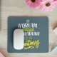 Mouse pad dreptunghiular mesaj motivational -  Deadline