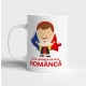 Cana alba simpla personalizata Mandra