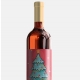 Vin personalizat Brad de Craciun