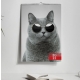 Calendar de perete pisici cu ochelari 2023