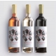 Vin personalizat colaj 4 fotografii inimioare