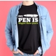 Tricou unisex personalizat - Big Pen