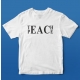 Tricou unisex personalizat - Teach Peace