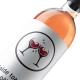 Vin personalizat cu mesaj 