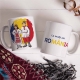 Cana alba personalizata - La multi ani Romania - costum popular 