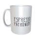 Cana alba personalizata Espresso Patronum