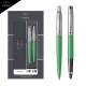 Set pix si roller Parker Jotter, plastic verde