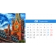 Calendar de birou cu capitale m2 2025